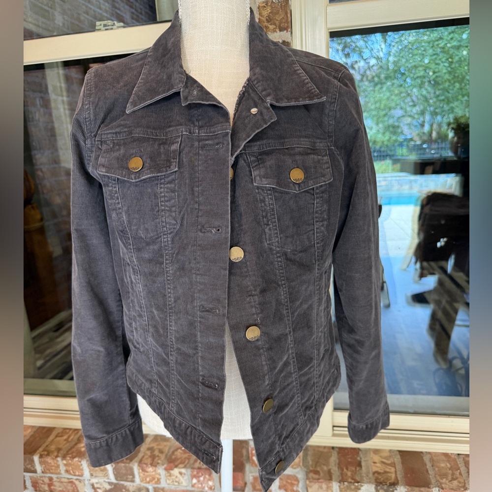 GAP Charcoal Denim Jacket